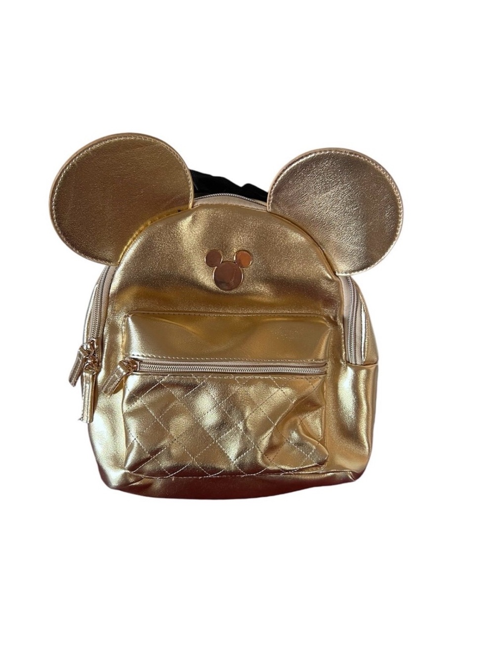 NEW Disney Mickey Mouse Golden Mini Backpack Bioworld